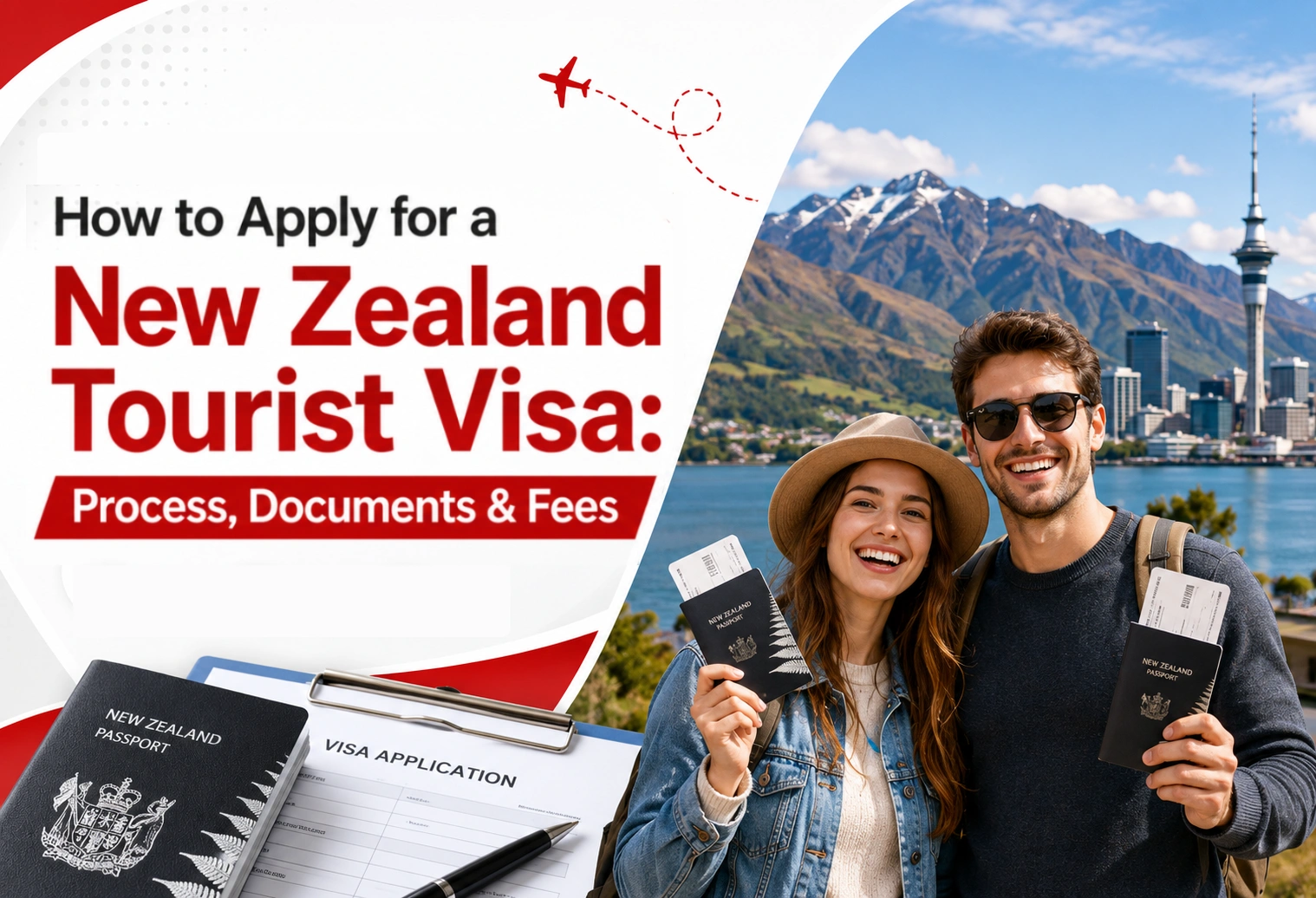How to Apply for a New Zealand Tourist Visa: Process, Documents & Fees