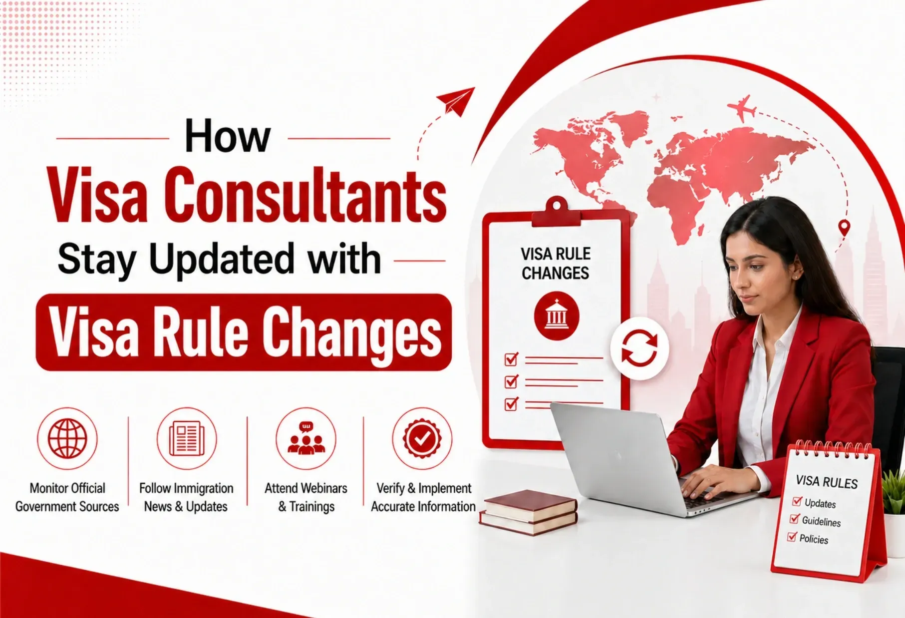 How Visa Consultants Stay Updated with Visa Rule Changes
