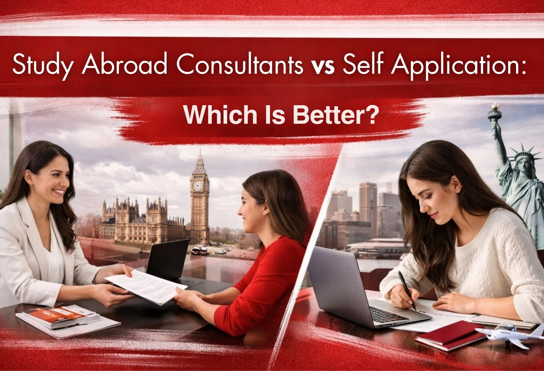 Study Abroad Consultants vs Self Application: Which Is Better
